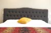 Picture of RAVENNA Button-Tufted Super King Headboard (Dark Grey)