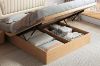Picture of YORU Japanese Bed Base with Lift-Up Storage - Super King