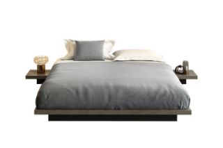Picture of YORU Japanese Bed Base Set (Dark Grey) - 3PC Set (Queen)