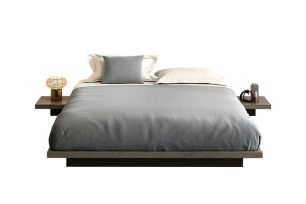 Picture of YORU Japanese Bed Base Set (Dark Grey) - 3PC Set (Super King)