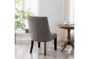 Picture of AMALA Dark Grey Dining Chair (Black Legs) - Single