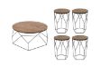 Picture of OTIS 5PC Coffee Table Set (Rhombus)