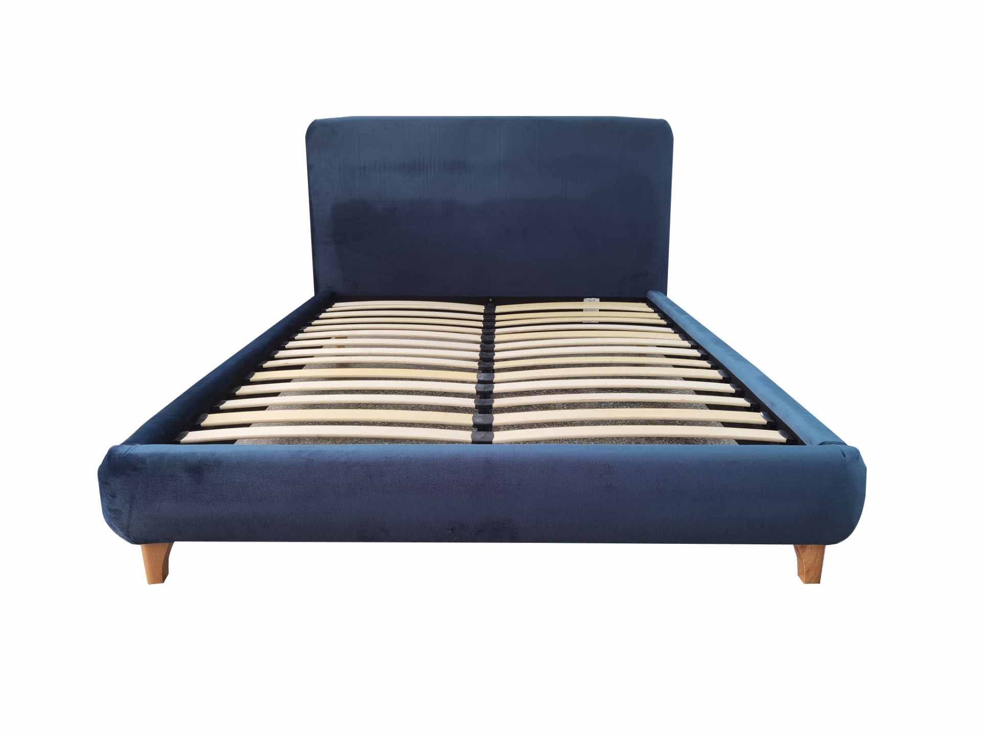 DEAN Double/Queen Size Bed Frame (Malta Peacock)