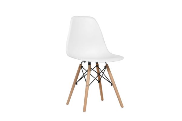 Picture of DSW Replica Eames Dining Side Chair (White) - Single