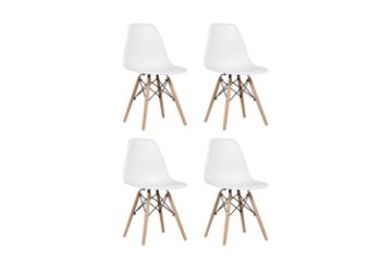 Picture of DSW Replica Eames Dining Side Chair (White) - 4 Chairs in 1 Carton