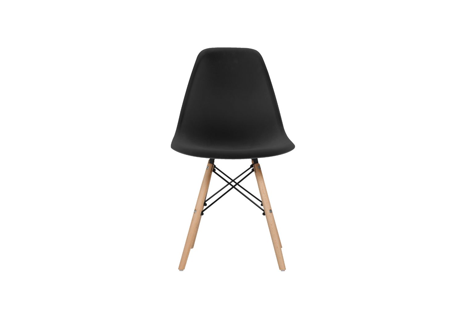 DSW Replica Eames Dining Side Chair (Black) 4 Chairs in 1 Carton