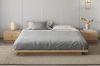 Picture of YORU Japanese Bed Base in Queen/Super King Size (Natural) - Queen