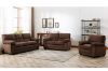 Picture of MAXX Microsuede Fabric (Brown) - 3+2 Sofa Set