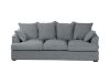 Picture of MEMPHIS Feather-Filled Sofa (Dark Grey) - 2 Seater