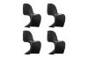 Picture of PANTON Artistic Dining Chair Replica (Black)