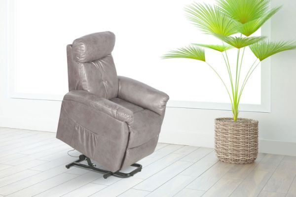 Picture of OATMAN Power Lift Assist Recliner Sofa (Sandstone Colour)