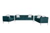 Picture of LARKIN 3+2+1 Velvet Sofa Range (Green)