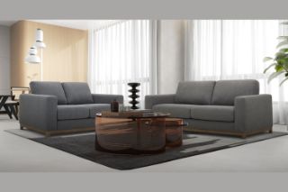 Picture of SIESTA 3+2 Fabric Sofa Range (Dark Grey) - 3+2 Sofa Set