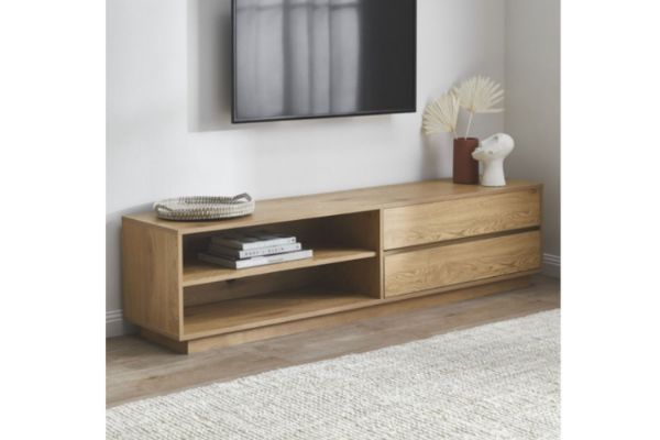 Oak colour clearance tv unit