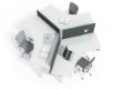 Picture of UP1 TRIANGLE POD Height Adjustable Standing Desk System