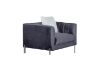 Picture of LARKIN Velvet Sofa Range (Grey) - 1 Seat (Arm Chair)