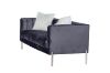 Picture of LARKIN Velvet Sofa Range (Grey) - 2 Seat