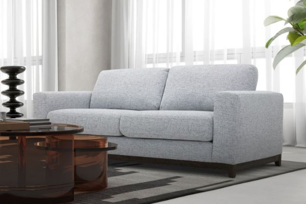 Picture of SIESTA Fabric Sofa Range (Sandstone) - 3 Seat