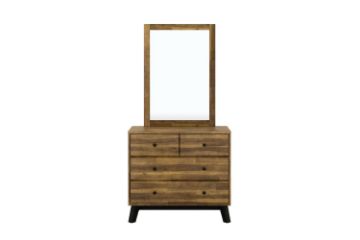 Picture of CALLA Dressing Table & Mirror (Solid Acacia)