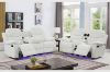 Picture of MODENA Power Reclining Sofa with LED (White) - 1R (Arm Chair)