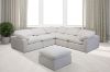 Picture of ALBERT Feather Filled Modular Sofa - 2 Armless Chair + 3 Corner + 1 Ottoman Set