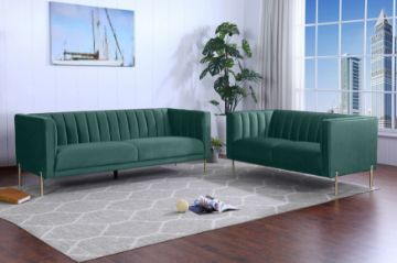 Picture of FALCON Peacock Green Sofa - 3+2 Set