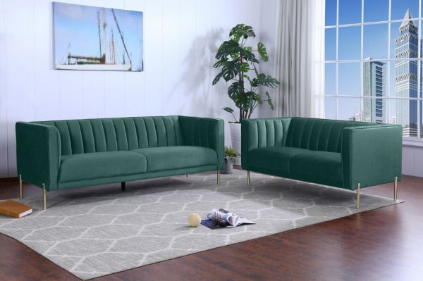 Picture of FALCON Peacock Green Sofa - 3+2 Set
