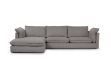 Picture of SERENA Feather-Filled Sectional Fabric Sofa - Chaise Facing Left