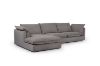 Picture of SERENA Feather-Filled Sectional Fabric Sofa - Facing Left