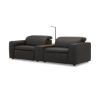 Picture of MONTEMART 100% Genuine Leather Power Reclining Sofa with Light & Wireless Charging