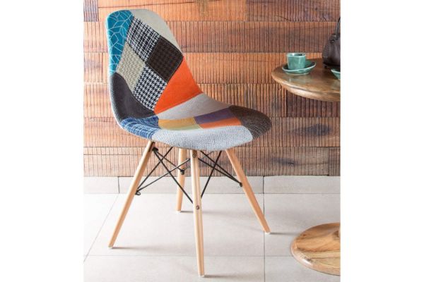 Picture of DSW Replica Eames Dining Side Chair (Fabric Patch)