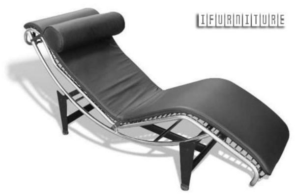 Le Corbusier LC4 Chaise Lounge - Pony Leather - Reproduction