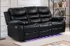 Picture of MODENA Reclining Sofa Range with LED & Speaker (Black)
