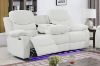 Picture of MODENA Reclining Sofa Range with LED & Speaker (White)