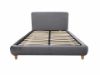 Picture of DEAN Double/Queen Size Platform Bed Frame (Malta Grey)
