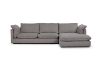 Picture of SERENA Feather-Filled Sectional Fabric Sofa - Facing Left