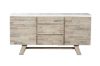 Picture of ANTON 170 Sideboard (White Concrete on Solid Acacia Wood)