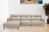 Picture of SIKORA 100% Genuine Leather Sectional Sofa (Beige)