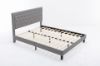 Picture of HARVEST Fabric Bed Frame in Queen (Grey)