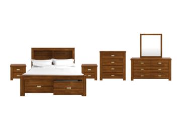 Picture of KASLYN 4PC/5PC/6PC Bedroom Combo Set