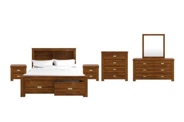 Picture of KASLYN 4PC/5PC/6PC Bedroom Combo Set