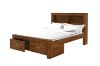 Picture of KASLYN Bed Frame with Drawers & Shelves - Queen Size
