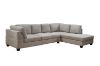 Picture of LIBERTY Sectional Fabric Sofa (Light Grey) - Ottoman Only