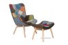 Picture of TARTAN Patchwork - Lounge Arm Chair