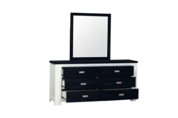Picture of FREIDA Acacia Dressing Table and Mirror