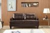 Picture of KNOLLWOOD 3/2 Seater Air Leather Sofa Set (Brown)