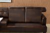 Picture of KNOLLWOOD 3/2 Seater Air Leather Sofa Set (Brown)