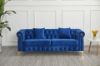 Picture of BONA Velvet Sofa Range (Blue) - 3+2 Sofa Set