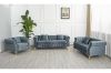 Picture of BONA Velvet Sofa Range  (Grey) - 3+2 Sofa Set