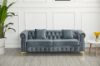 Picture of BONA Velvet Sofa Range (Grey) - 3+2+1 Sofa Set